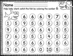 Baby Shark Number Id Mazes 0 10 Numbers Preschool Preschool Worksheets Preschool Math