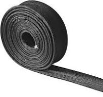 Heat Hose Fiberglass Wrap Shield Sleeve Wire Fuel Line Heat Shield Roll  High Temp Black Colour Adjustable 10FT-13MM(1/2") for Car Wire Loom  Protection