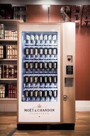 Luxe Leopard Print Wines Moet Chandon Vending Machine Chandon Champagne