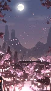 Image of anime cherry blossom background png tree flower flowers. Cherry Blossom Wallpapers Anime Beautiful Flowers Gallery