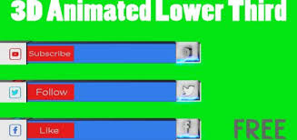 These lower thirds all animate and function natively in adobe premiere pro cc. Lower Third Templates Free Download