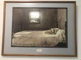 Maybe you would like to learn more about one of these? Andrew Wyeth Master Bedroom Dog On Bed Art Print 23 X 18 5 Framed Ebay