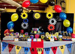Transformers Birthday Party Kara S Party Ideas Transformers Birthday Parties Transformer Birthday Transformer Party