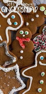 Gingerbread Cookies Soft Chewy Cutouts Crazy For Crust Recipe Soft Gingerbread Cookies Ginger Bread Cookies Recipe Best Gingerbread Cookies