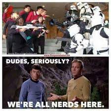 Star Wars Vs Star Trek Humor Nerds Star Trek Funny Star Wars Memes Star Trek