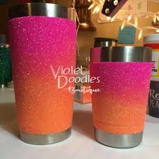 In her spare time she loves to play d&d and video games, garden, sew 16th c. Perfect Glitter Ombre Tutorial On A Stainless Tumbler Tumbler Cups Diy Diy Tumblers Tumbler Designs