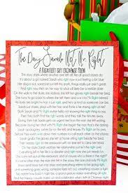 Use your powers of observation and lateral thinking to find them in the quickest time. A Hilarious Left Right Christmas Poem Gift Game Play Party Plan