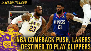 Lamar for as much as both teams want to downplay the budding rivalry between the staples center building mates. Chris Mcgee Talks Nba Comeback Lakers Vs Clippers Rivalry Youtube