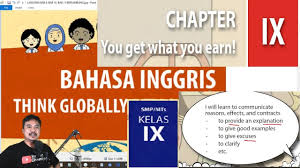 100+ soal uas/pat bahasa inggris kelas 10 semester 2 kurikulum 2013. Bahasa Inggris Kelas 9 Bab 9 You Get What You Earn Bse K13 Revisi 2015 Youtube