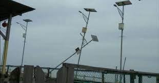 Lampu Penerang Dermaga Selatpanjang Mulai Tak Terawat Lampu Dermaga Kepulauan