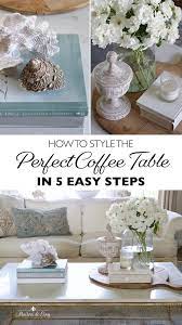 How To Style A Coffee Table My Five Essential Tips In 2021 Styling A Coffee Table Decor Perfect Coffee Table