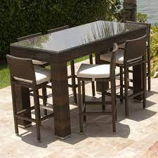 Patio Furniture Outdoor Bar Table Bar Height Patio Set Patio Bar Stools