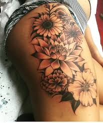 Image Result For November Birth Flower Tattoo Tattoos Birth Flower Tattoos Feather Tattoos