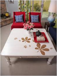 Ideas for painting a steamer trunk coffee table. 5 Spectacular Coffee Table Painting Ideas That You D Like To Try Painted Coffee Tables Furniture Diy Painted Table