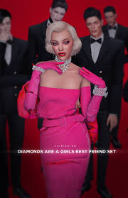 Diamond pieces are not only 'occasional there you have it, 4 reasons why diamonds are a girl's best friend. Diamonds Are A Girl S Best Friend Set At Kiro The Sims 4 Catalog