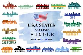 Download Us Skylines Graphic By Graphipedia SVG Cut Files