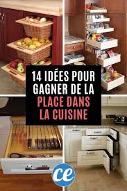 14 Rangements De Genie Pour Gagner De La Place Dans Votre Cuisine Rangement Ustensiles Cuisine Ilot De Rangement Rangement Cuisine