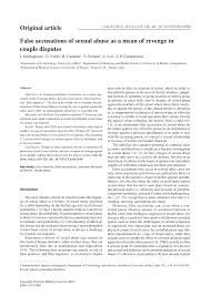 Custom rom advan s5e nxt / custom rom j7 prime exp. Pdf False Accusations Of Sexual Abuse As A Mean Of Revenge In Couple Disputes