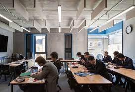 Levitt Bernstein S Sixth Form Quad Emulates University Campus At Riba Regional Awards South London Shortlisted Eltham College Ribaj
