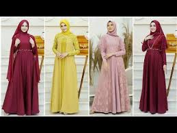 Bukan hanya model yang simpel dan polos, 10 model baju lebaran remaja 2021 juga. Model Baju Gamis Pesta Pernikahan Terbaru 2020 2021 Cocok Untuk Muslimah Youtube Pesta Pernikahan Gaun Perempuan Pesta