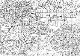 For boys and girls, kids and adults, teenagers and toddlers, preschoolers and older kids at school. Country Garden Coloring Page Printable Digital Download Etsy