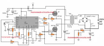 Block diagram of transformerless inverter circuit: 3 High Power Sg3525 Pure Sinewave Inverter Circuits Homemade Circuit Projects