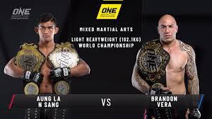 One heavyweight world champion brandon vera announces his intention to defend his heavyweight crown on may 29 at the mall of asia arena in manila! Aung La N Sang Vs Brandon Vera One Century Open Workout Youtube
