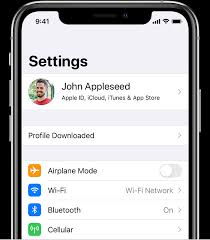 Install A Configuration Profile On Your Iphone Or Ipad Apple Support