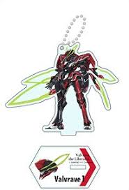 The series is set in a futuristic date in which three factions divided from 70% of mankind are in war. Valvrave The Liberator Mecha Acrylic Figure S Valvrave One Anime Toy Hobbysearch Anime Goods Store