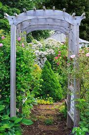 Click to add item enchanted garden™ 20w x 60h wave trellis to the compare list. Garden Design Ideas For Garden Arches The Fencestore Blog