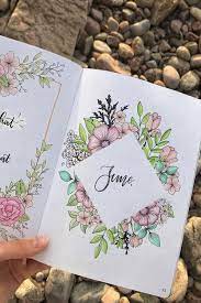 These stencils include ribbons, banners, and so much more. 35 Adorable Bullet Journal Flower Ideas For 2020 Crazy Laura