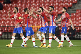 Rashford and co eye first step towards the europa league final. March 11 2021 Granada Spain Granada Cf Players Celebrate A Goal During The Uefa Europa League Round Of 16 First Leg We All Follow United Man Utd Fan Blog