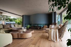 This log house is built with laminated pine beams, using wood from finland, inside and outside. Wooden Facade Modern House Design By Saota Architecture Beast