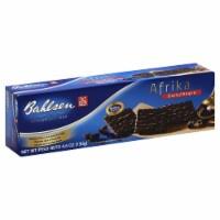 Delicate wafers covered with dark chocolate in the heart of africa you will find an incomparably aromatic cocoa bean selected especially for this biscuit. Bahlsen Dark Chocolate Afrika Cookies 4 6 Oz Kroger