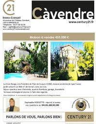 epingle sur century21 immo conseil a marseille chateau gombert