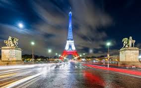 The most common eiffel tower flags material is metal. Download Wallpapers France Paris Night Lights Eiffel Tower French Flag Europe For Desktop Free Pictures For Desktop Free