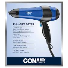 In this post, we will be sharing some of the effective ways to get rid of burnt hair. Conair 1875 Full Size Hair Dryer Family Dollar