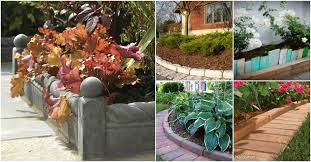 From landscape timbers to paver stones, we've got great garden border ideas for more about us. 17 Diy Garden Edging Ideas That Bring Style And Beauty To Your Outdoors Diy Crafts