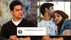 Aamir Khan S Daughter Ira Posts Pic With Mystery Man Internet Wants To Know If He S Her Boyfriend Bollywood Bug