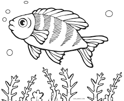 Koi fish coloring pages adults jeffersonclan. Cute Fish Coloring Pages For Kids Novocom Top