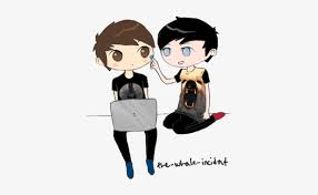 Here is an incomplete list of famous left handers. Drawing Fanart Amazingphil Danisnotonfire Phil Lester Dan And Phil Dan Drawing Transparent Png 500x503 Free Download On Nicepng