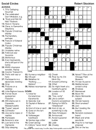 Click a puzzle link for a printable page to print your crossword puzzles. Array Printable Crossword Puzzles Online