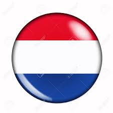 The 5 th may is liberation day for the whole of the netherlands, to celebrate the end of the german occupation. Circular Buttonised Flag Of Holland Stock Photo Picture And Royalty Free Image Image 14802654