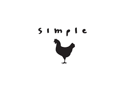 Simple Chicken Illo Logo Illustration Chicken Logo Typography Logo