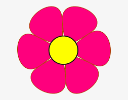 Check spelling or type a new query. Pink And Yellow Flower Clip Art At Clkercom Vector Flower Clipart Transparent Background 600x564 Png Download Pngkit
