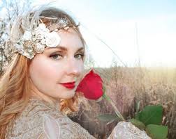 Handcrafted Snow Dusted Blush Bridal Flower Crown, Boho Pearl and Crystal  Floral Wreath, Babys Breath Halo, Pink White Flower Girl Headband