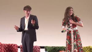Stranger things stars charlie heaton and natalia dyer take a lie detector test. Charlie Heaton And Natalia Dyer At Giffoni2019 Jurors Sing Neverending Story Youtube