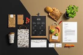 Restaurant Stationery Mockup Branding Mockup Ristorante