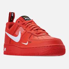 Air Force 1 07 Lv8 Sneaker Low White Blue Fury Black Nike Men S Force 1 07 Lv8 Utility Casual Shoes Nike Air Force Nike Shoes