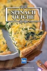 Best Keto Spinach Quiche Recipe Easy Low Carb Super Nutritious Recipe Low Carb Vegetarian Quiche Recipes Spinach Quiche Recipes